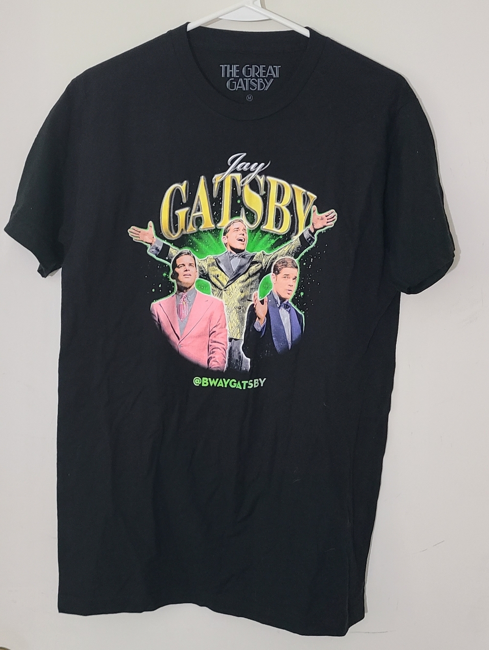Jeremy Jordan Great Gatsby Broadway Return T-Shirt Medium